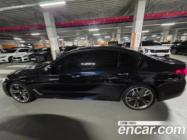 BMW 5 Series (G30) 2018 Черный из Кореи, фото 6