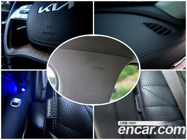 Kia The New K9 2nd generation 2021 Черный из Кореи, фото 6