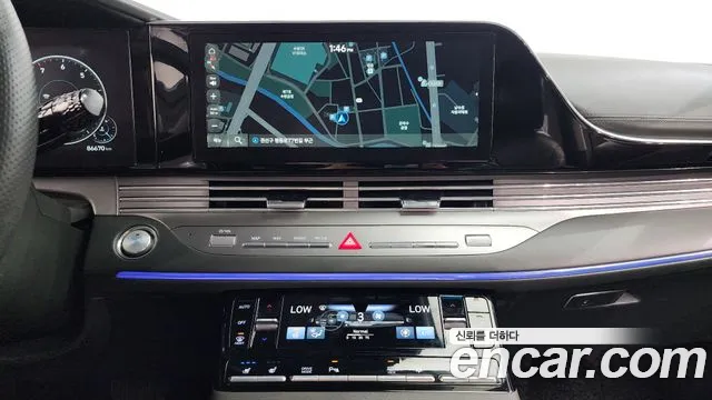 Hyundai The New Grandeur IG 2020 Синий из Кореи, фото 6