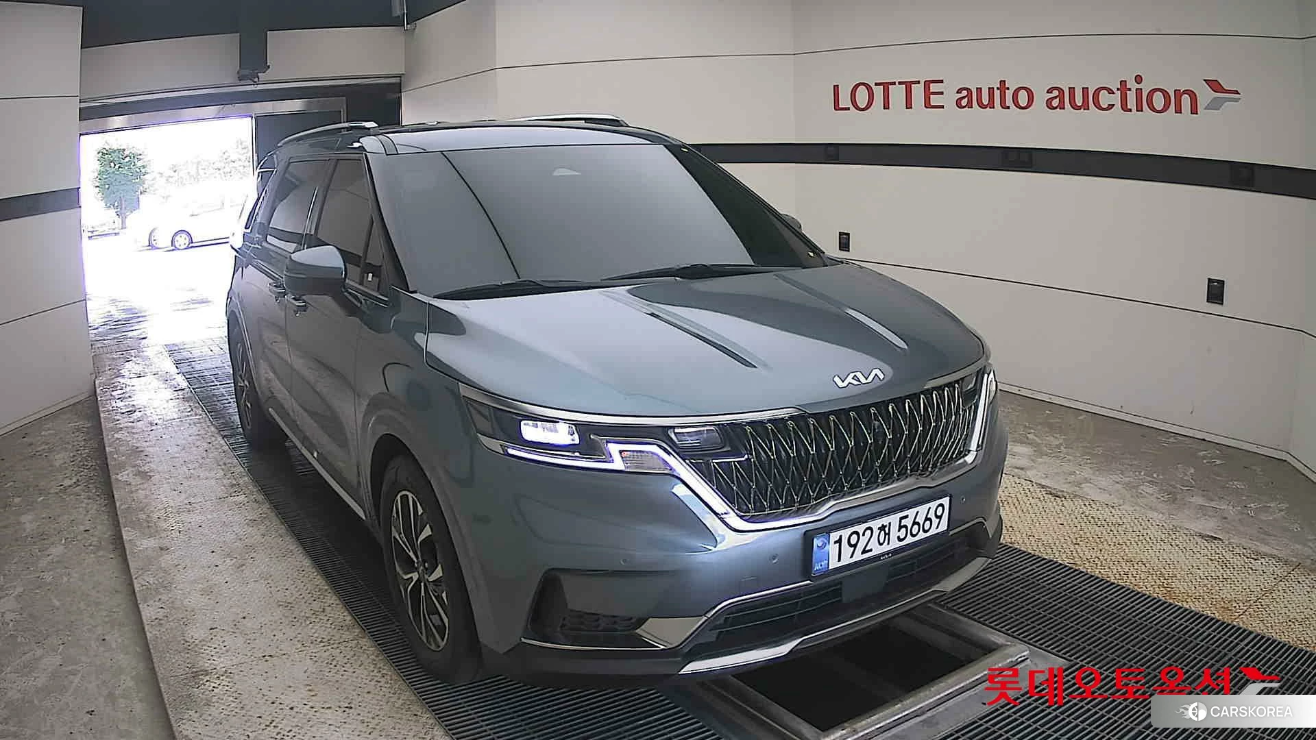 Kia Carnival 2023 Astra Blue из Кореи, фото 6