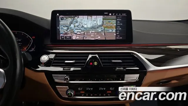 BMW 5 Series (G30) 2022 Синий из Кореи, фото 6