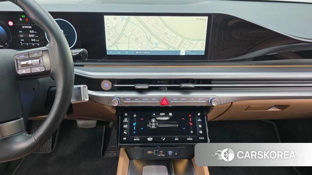 Hyundai Grandeur Hybrid (GN7) 2023 Черный из Кореи, фото 6