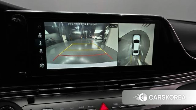 Hyundai The New Grandeur IG Hybrid 2022 Белый из Кореи, фото 6