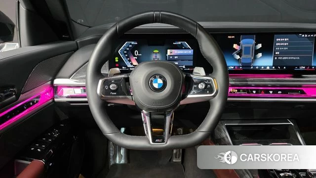 BMW 7 Series (G70) 2024 Черный из Кореи, фото 6