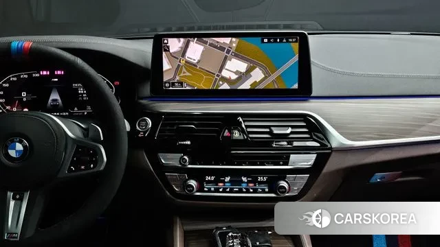 BMW 5 Series (G30) 2021 Черный из Кореи, фото 6