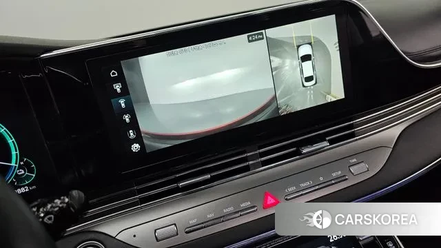 Hyundai The New Grandeur IG Hybrid 2022 Черный из Кореи, фото 6