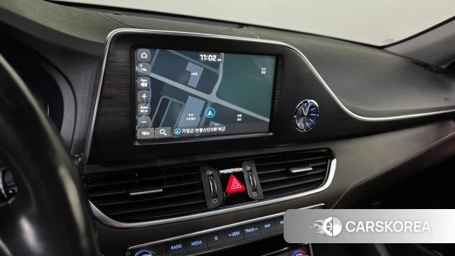 Hyundai Grandeur IG Hybrid 2018 Серый из Кореи, фото 6