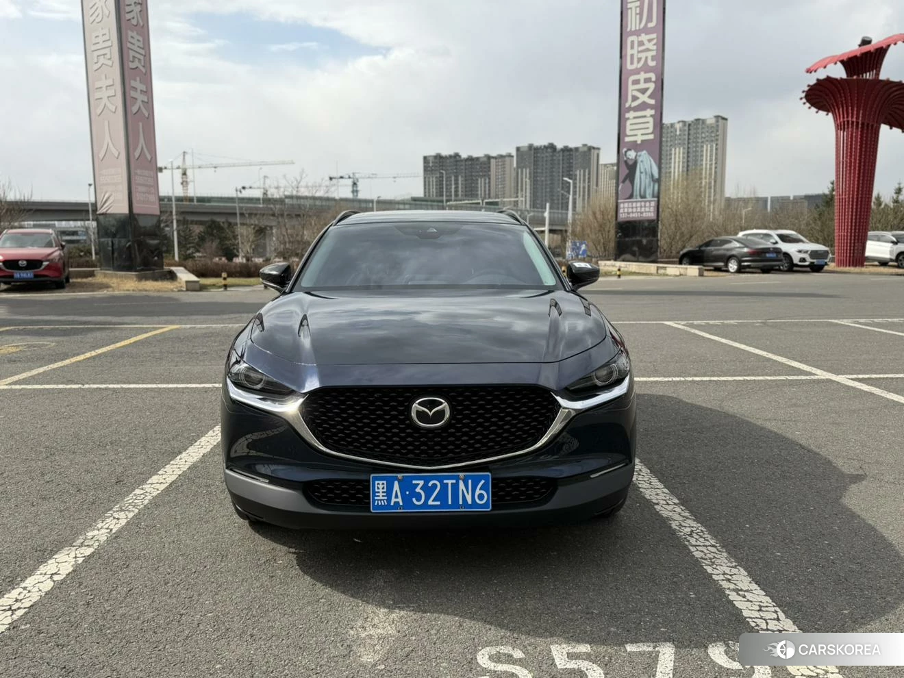 Mazda CX-30 2022 Синий из Китая, фото 6