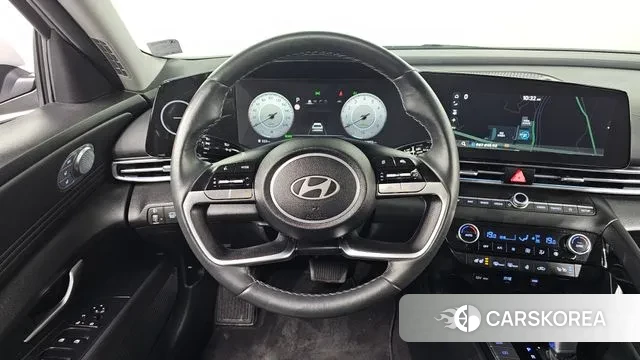 Hyundai The New Avante Hybrid (CN7) 2024 Серебристо-серый из Кореи, фото 6