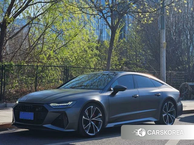 Audi RS 7 2023 Темно-серый из Китая, фото 6