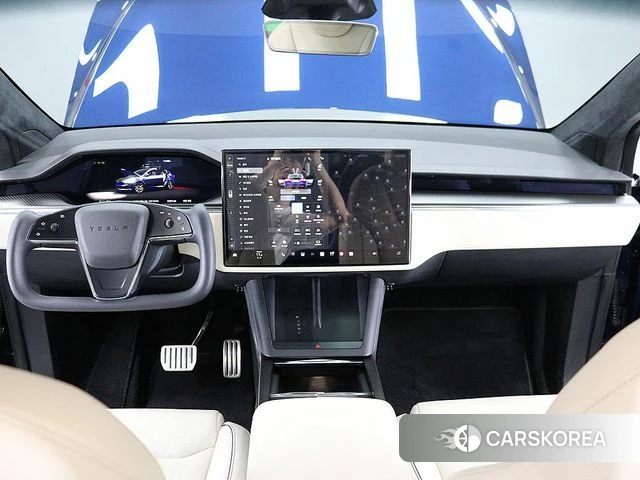 Tesla Model X 2023 Синий из Кореи, фото 6