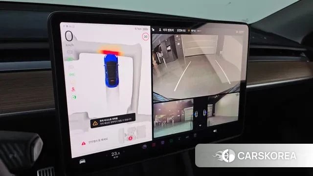 Tesla Model Y 2022 Синий из Кореи, фото 6