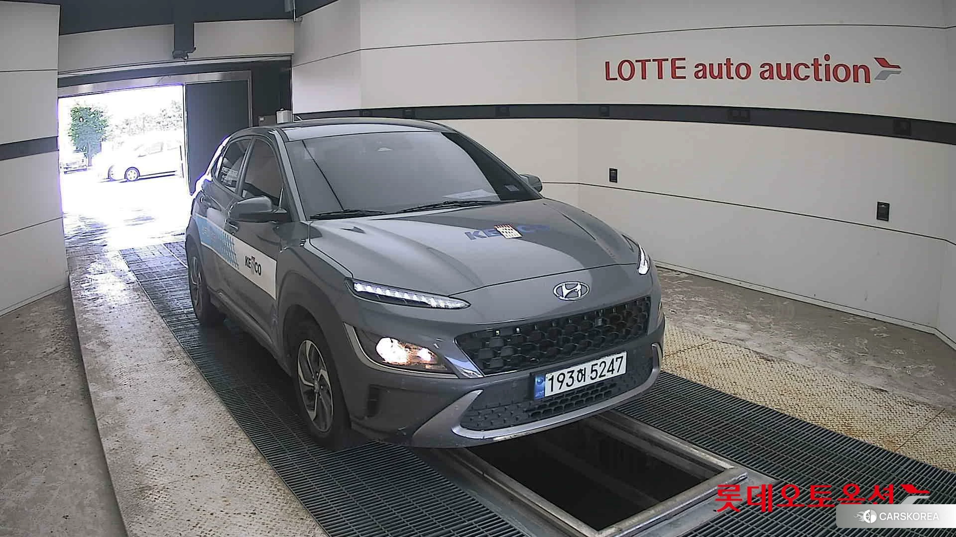 Hyundai Kona Hybrid 2023 Galactic Grey Metallic из Кореи, фото 6