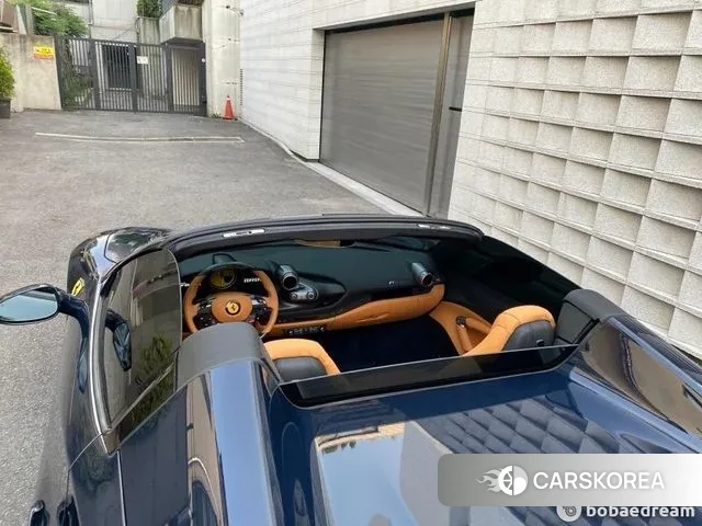 Ferrari F8 Spider 2021 Синий из Кореи, фото 6