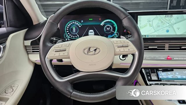 Hyundai The New Grandeur IG Hybrid 2021 Серый из Кореи, фото 6