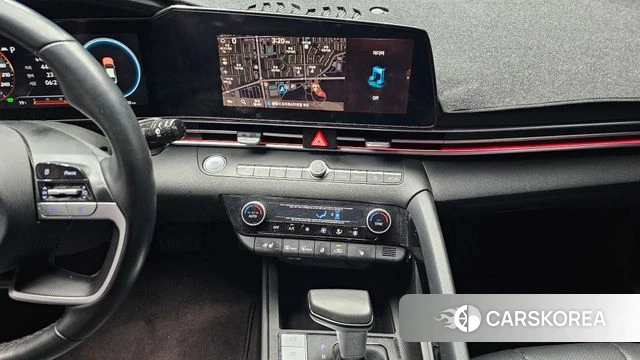 Hyundai Avante Hybrid (CN7) 2020 Серый из Кореи, фото 6