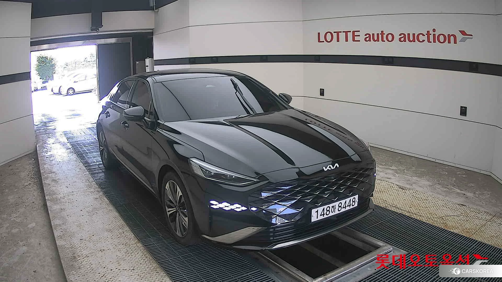 Kia K8 Hybrid 2022 Aurora Black Pearl из Кореи, фото 6
