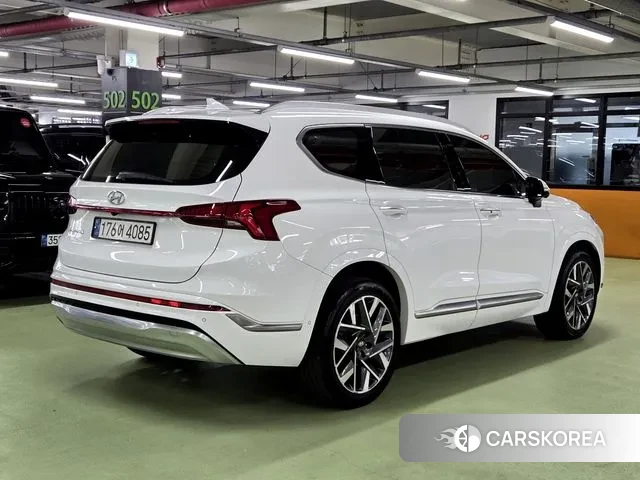 Hyundai The New Santa Fe 2021 Белый из Кореи, фото 6