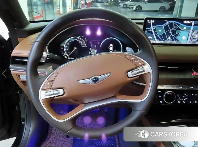 Genesis G80 (RG3) 2021 Черный из Кореи, фото 6