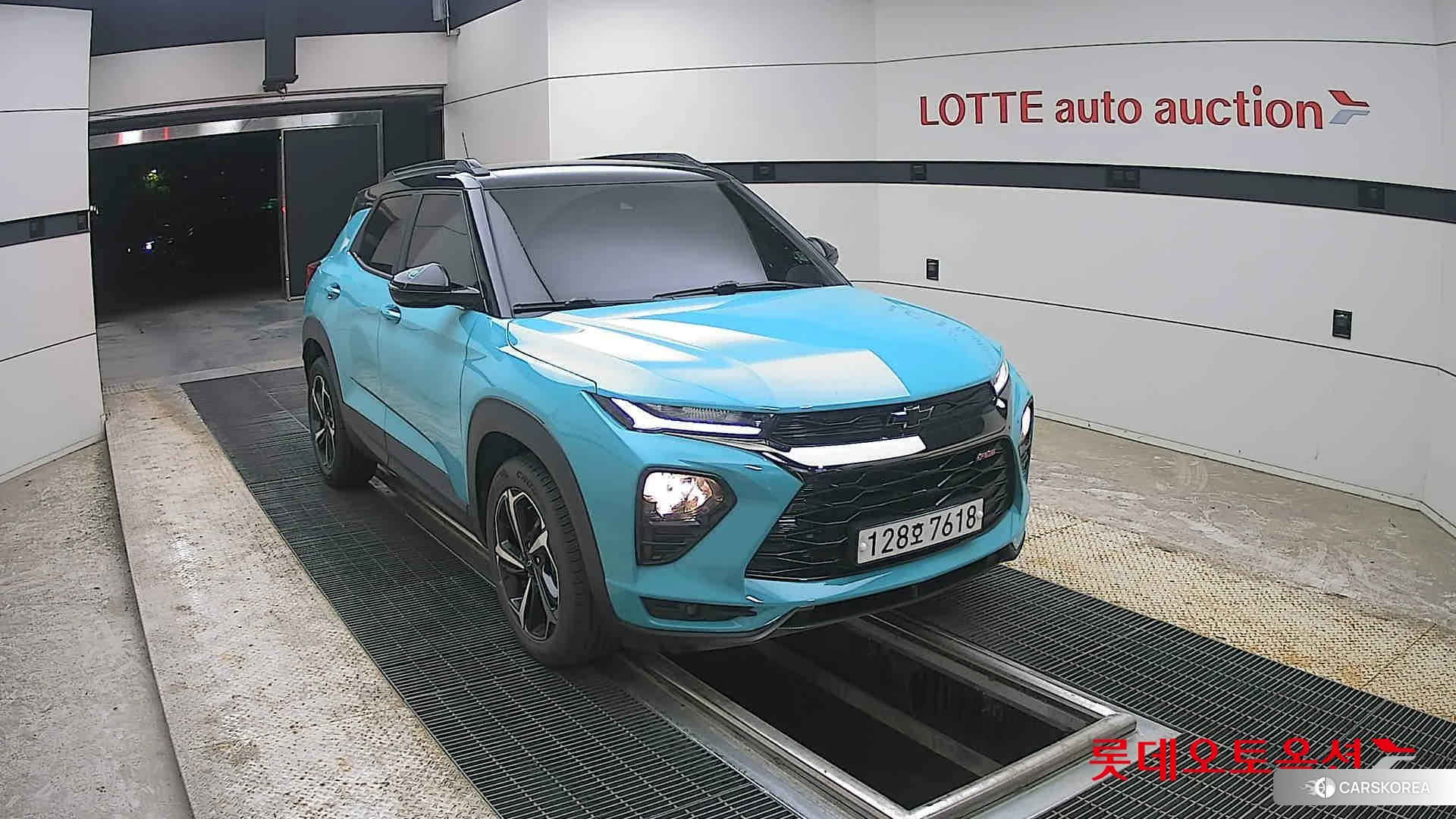 Korea G M TrailBlazer 1.35 Turbo FWD 2021 Ibiza Blue из Кореи, фото 6