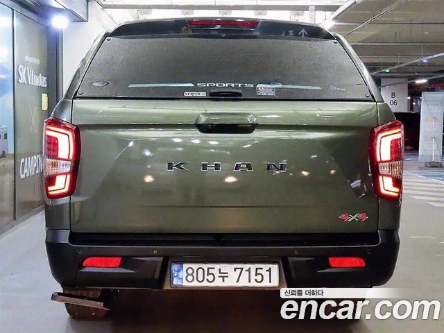 Ssangyong The New Rexton Sports Cannes 2023 Зеленый из Кореи, фото 6