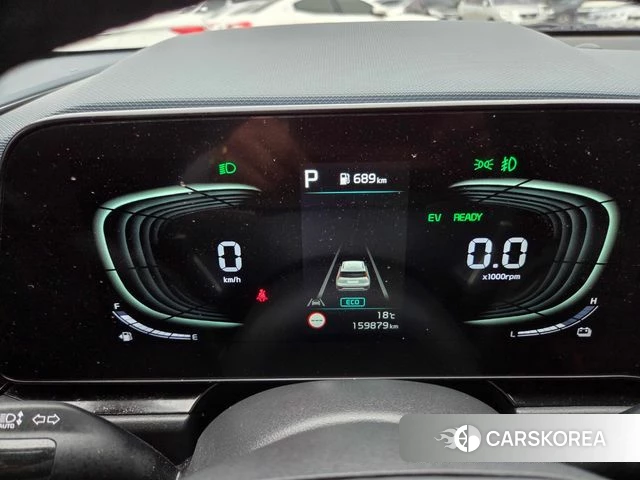 Kia Di Ol Nu Niro 2022 Светло-зеленый из Кореи, фото 6