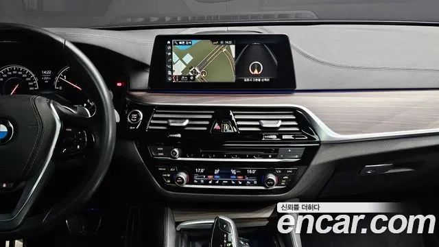 BMW 5 Series (G30) 2018 Черный из Кореи, фото 6