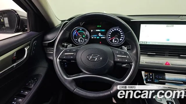 Hyundai The New Grandeur IG Hybrid 2020 Серый из Кореи, фото 6