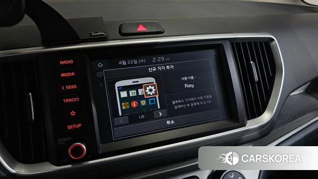 Kia The New Ray 2022 Черный из Кореи, фото 6