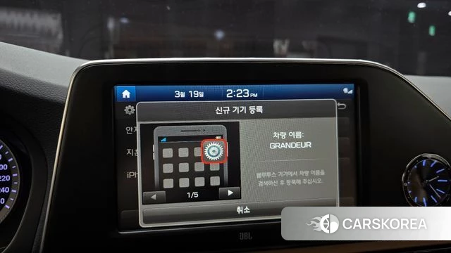 Hyundai Grandeur IG 2019 Черный из Кореи, фото 6