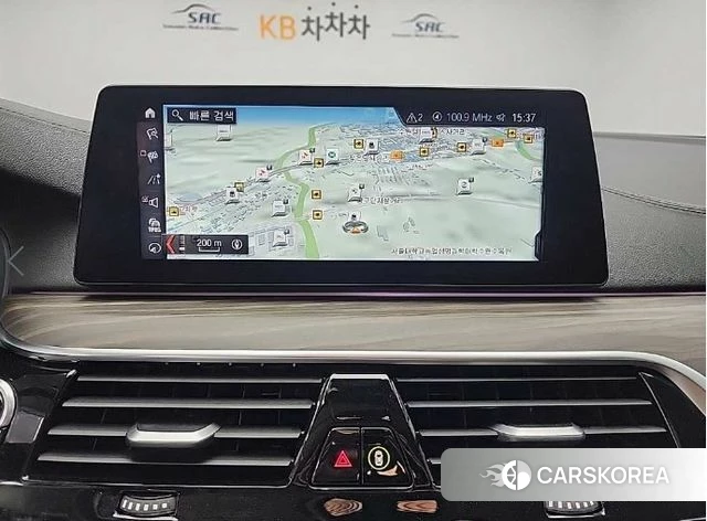 BMW 5 Series (G30) 2018 Синий из Кореи, фото 6