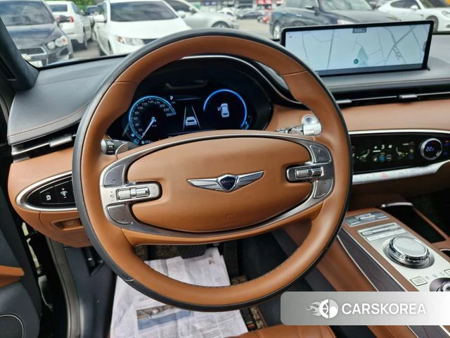 Genesis GV70 2021 Черный из Кореи, фото 6