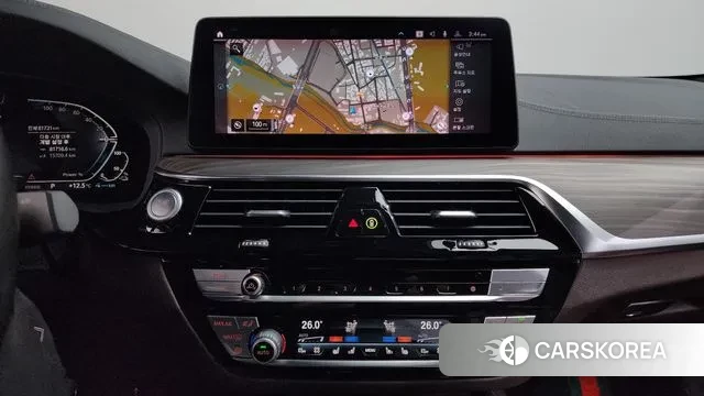 BMW 5 Series (G30) 2021 Черный из Кореи, фото 6