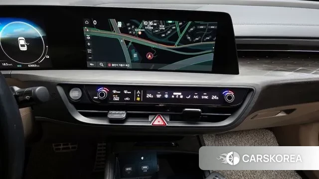Kia K8 Hybrid 2021 Черный из Кореи, фото 6