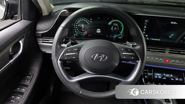 Hyundai The New Grandeur IG Hybrid 2020 Серый из Кореи, фото 6