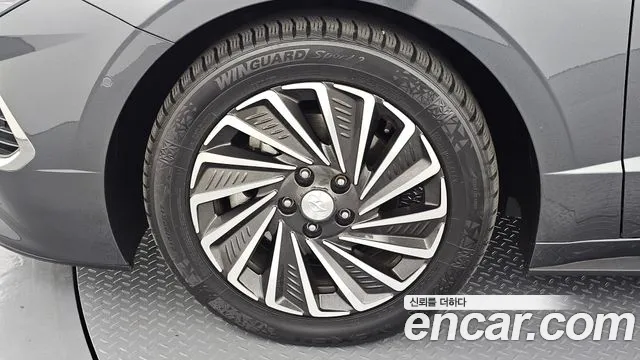 Hyundai Sonata Hybrid (DN8) 2021 Серый из Кореи, фото 6