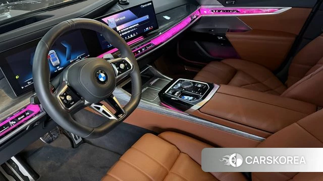 BMW 7 Series (G70) 2024 Песочный из Кореи, фото 6