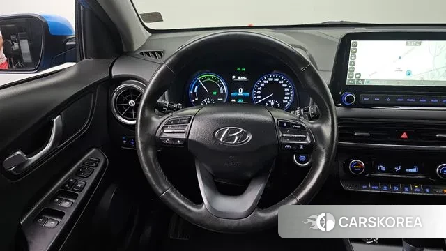 Hyundai The New Kona Hybrid 2021 Синий из Кореи, фото 6