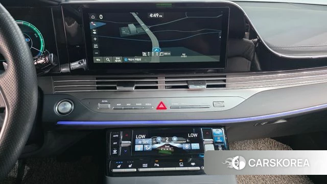 Hyundai The New Grandeur IG Hybrid 2021 Белый из Кореи, фото 6