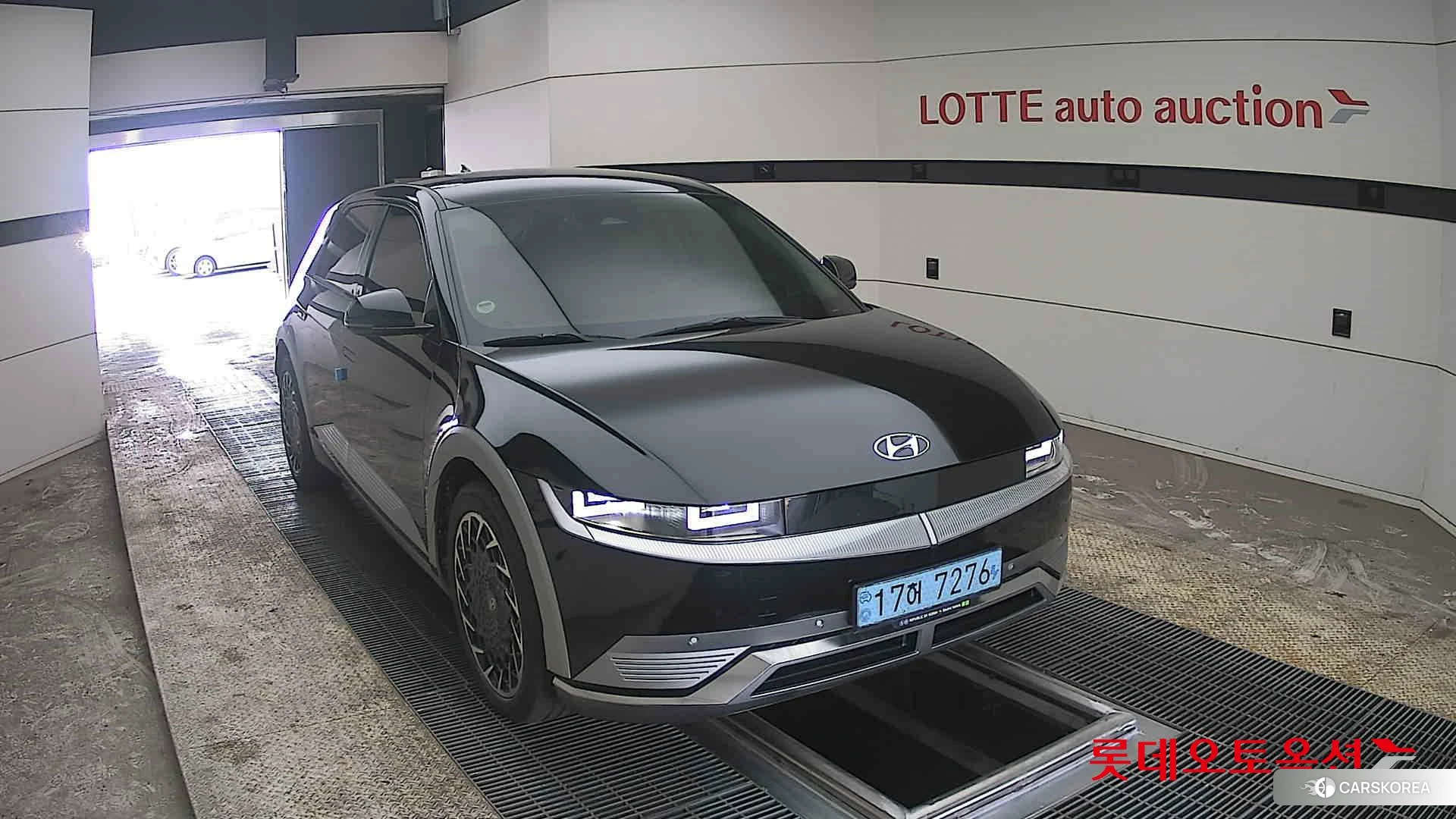 Hyundai IONIQ 5 2022 Phantom Black Pearl из Кореи, фото 6