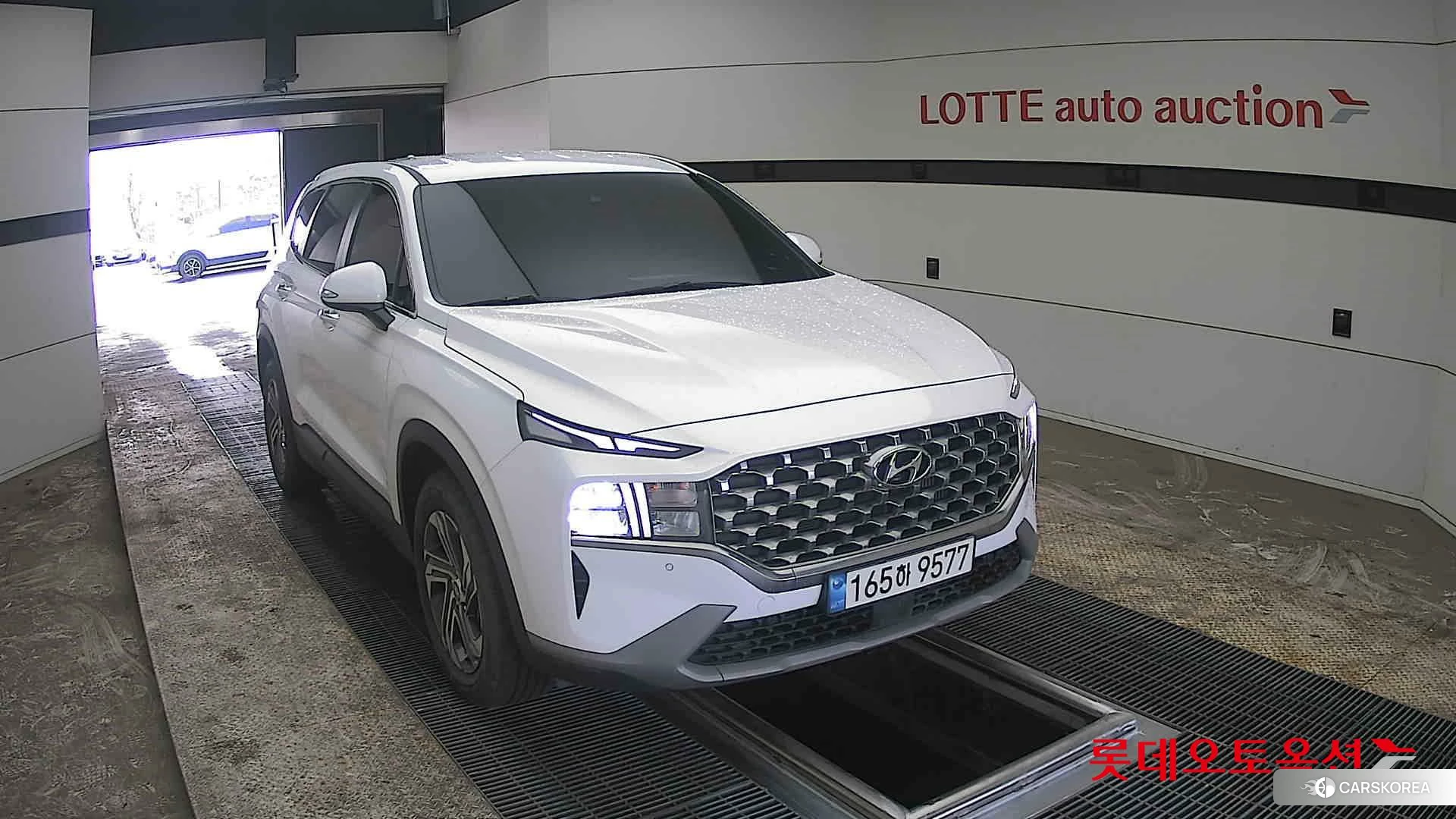 Hyundai Santa Fe 2021 Creamy White Pearl (optional) из Кореи, фото 6