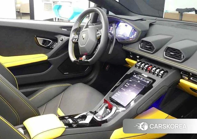 Lamborghini Huracan 2023 Небесно-голубой из Кореи, фото 6