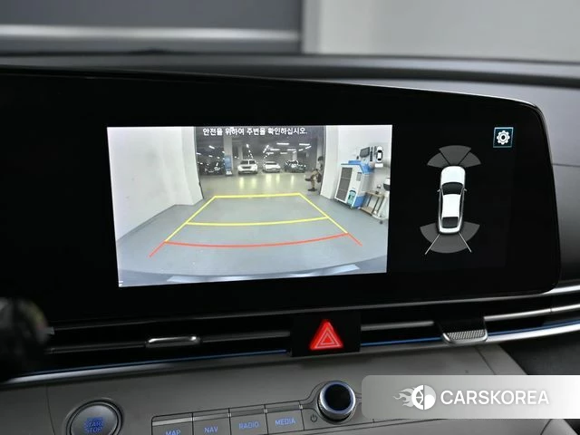 Hyundai Avante (CN7) 2020 Небесно-голубой из Кореи, фото 6
