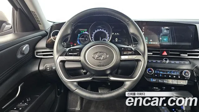 Hyundai Avante Hybrid (CN7) 2021 Серый из Кореи, фото 6