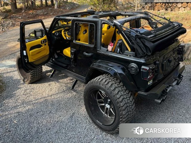 Jeep Wrangler (JL) 2023 Черный из Кореи, фото 6