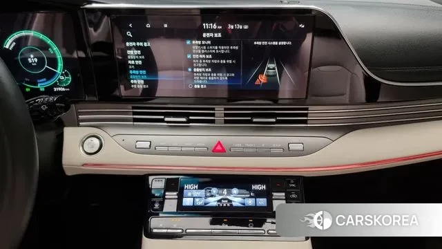 Hyundai The New Grandeur IG Hybrid 2021 Белый из Кореи, фото 6