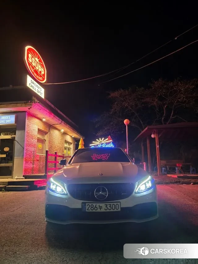 Mercedes-Benz C-Class W205 2018 Белый из Кореи, фото 6