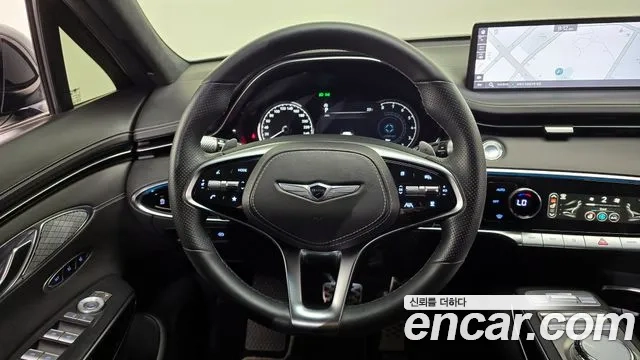 Genesis GV70 2021 Черный из Кореи, фото 6