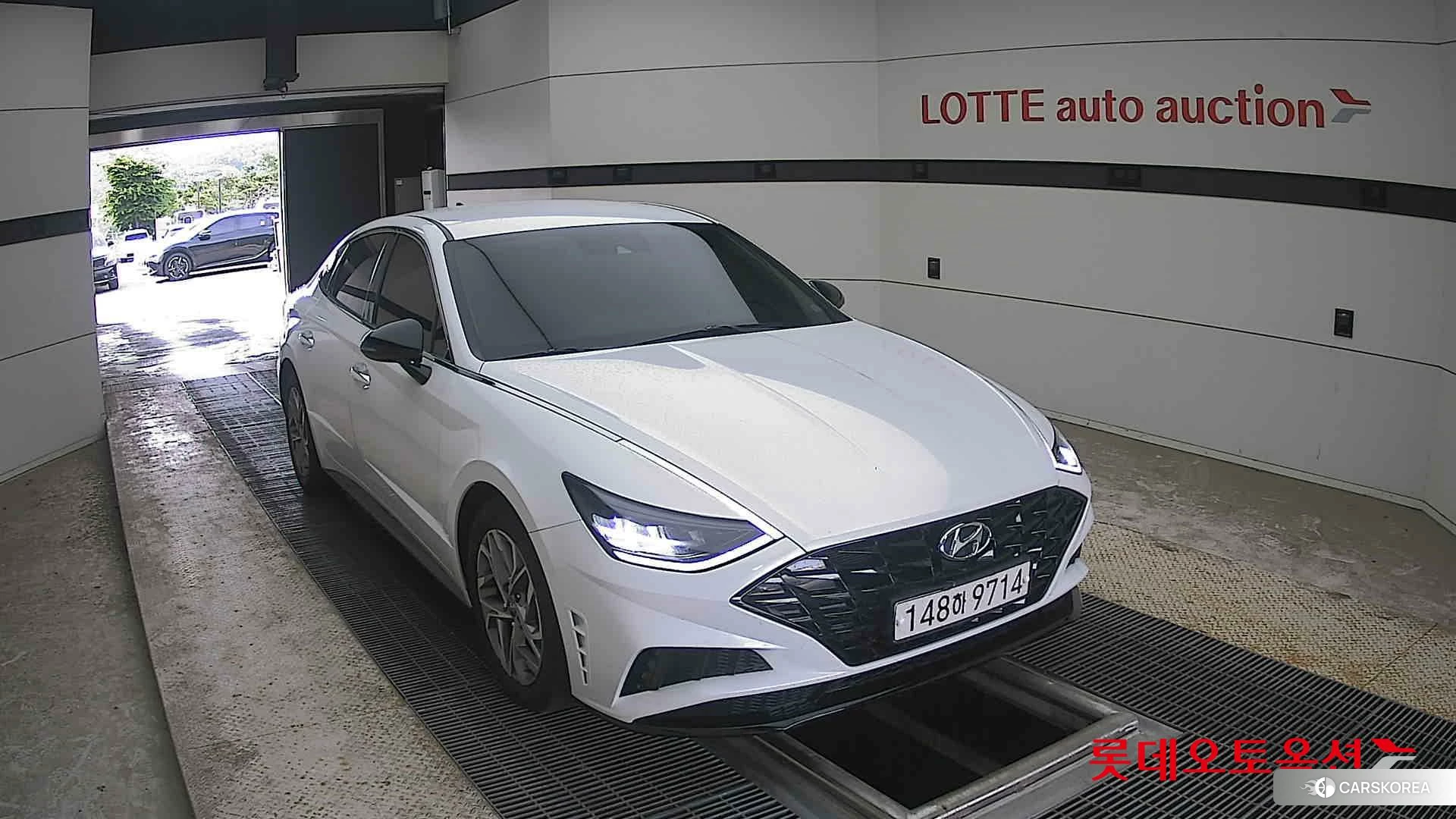 Hyundai Sonata 2022 Creamy White Pearl (optional) из Кореи, фото 6
