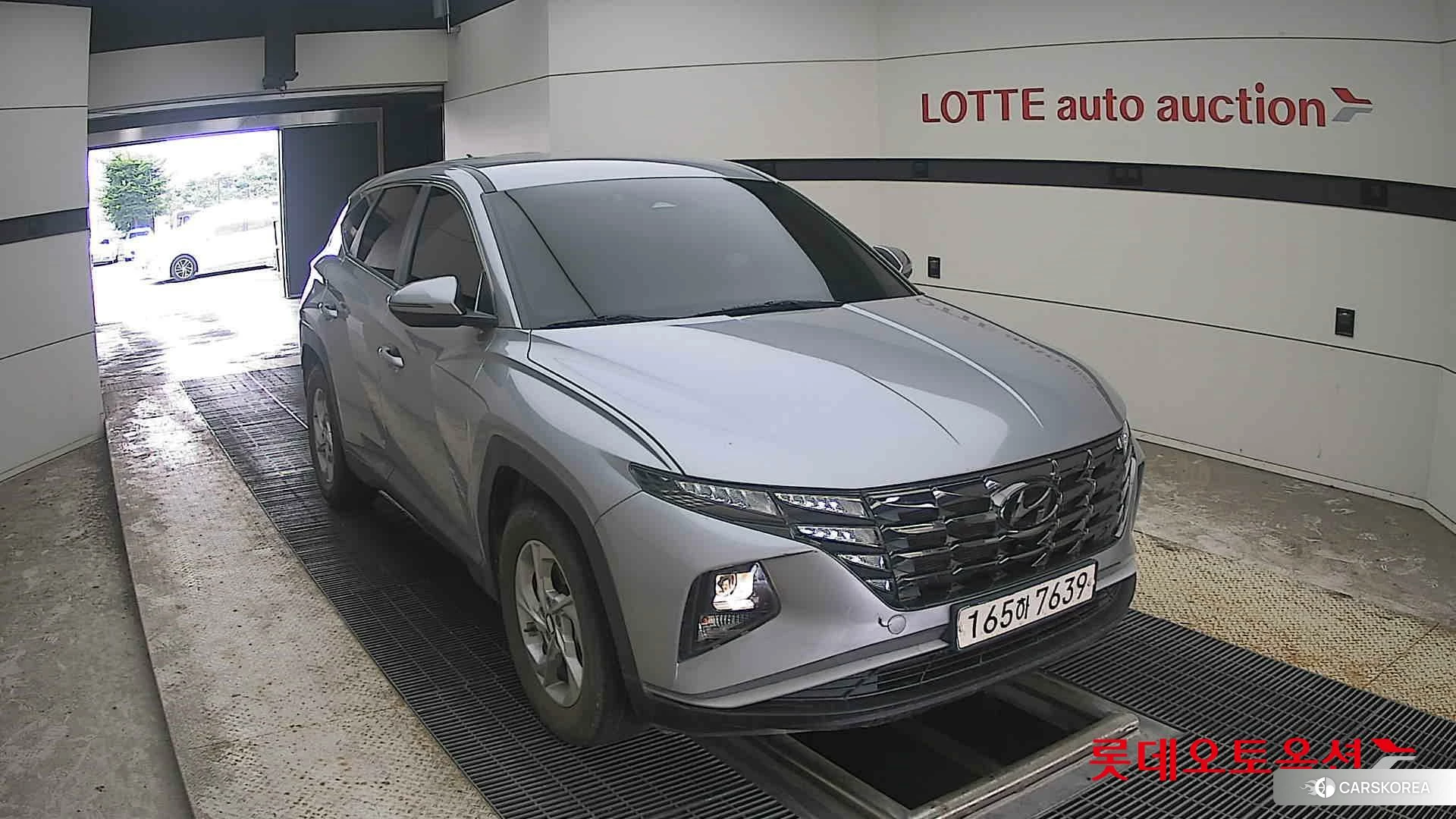 Hyundai Tucson 2022 Shimmering Silver Metallic из Кореи, фото 6